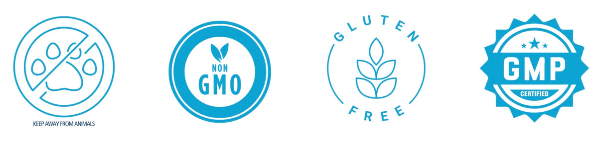 Gluten Free, Non GMO, GMP Certified